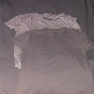 3 old navy Vneck T-shirts. Washed , but never worn